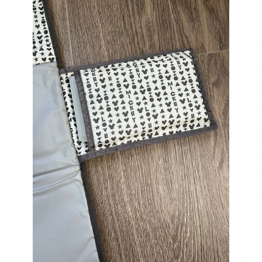 Petunia Pickle Bottom Nimble Diaper Clutch-Love Mickey Foldable Changing Pad